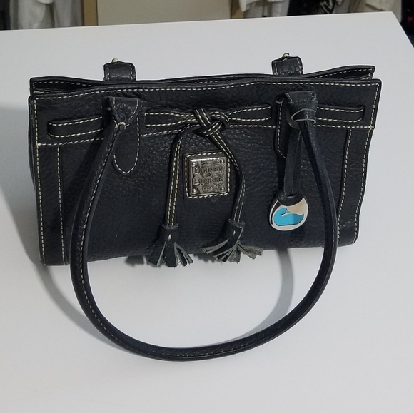 Dooney & Bourke Handbags - Dooney & Bourke Mini East/West Tassel Tote, EUC